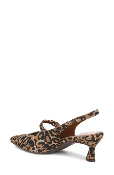 Naturalizer Gemini Slingback Mary Jane Kitten Heel Pump In Multi