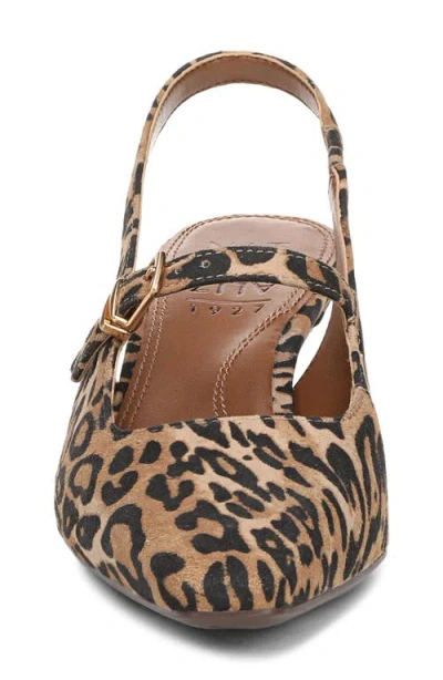 Naturalizer Gemini Slingback Mary Jane Kitten Heel Pump In Multi