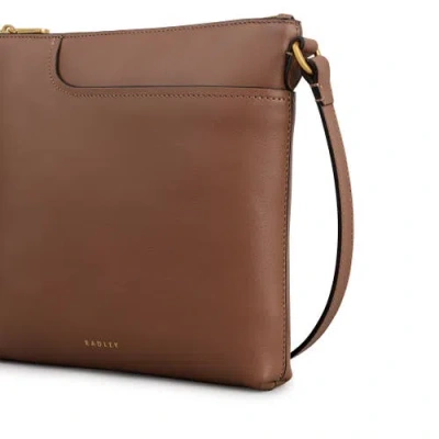 Radley Pockets Small Ziptop Crossbody Bag In Brown