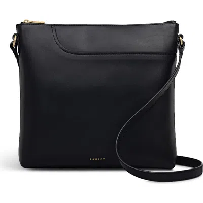 Radley Pockets Large Ziptop  Crossbody Bag In Black