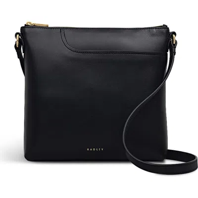 Radley Pockets Small Ziptop Crossbody Bag In Black