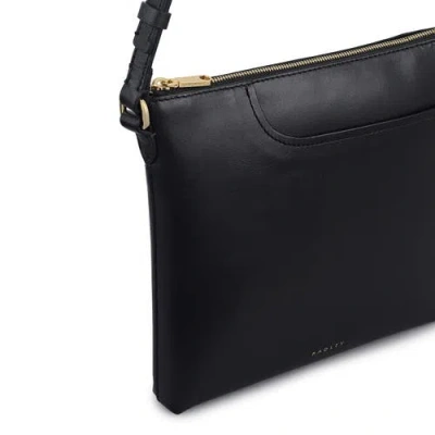 Radley Pockets Small Ziptop Crossbody Bag In Black