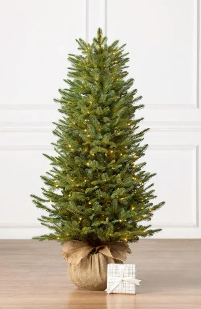 Balsam Hill Bh Balsam Fir With Burlap Base In Green