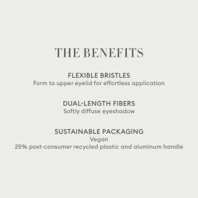 Rose Inc Number 7 Fan Eyeshadow Brush No Color In Multi