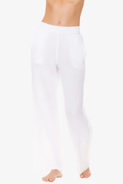 Helen Jon Island Pant In White