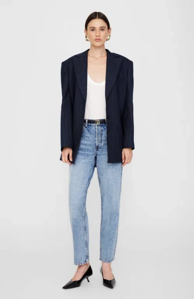 Anine Bing 50mm Hilda Pumps In Black