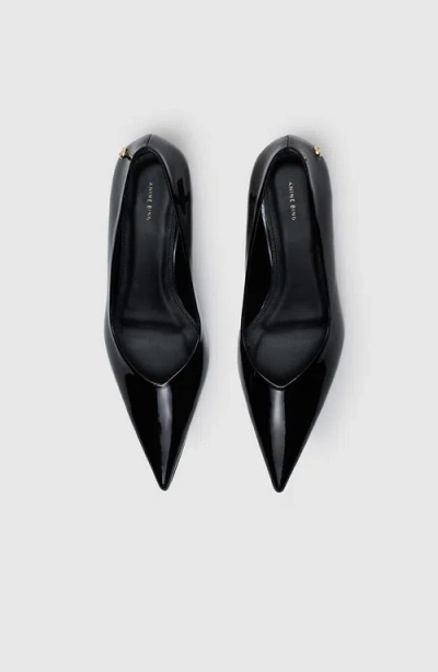 Anine Bing 50mm Hilda Pumps In Black