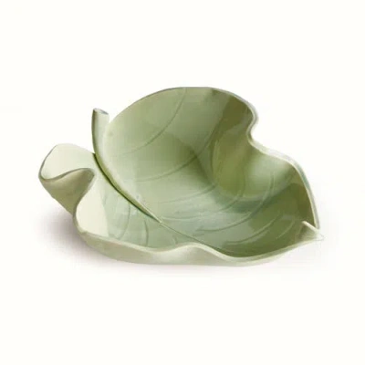 Napa Home & Garden Moricento Leaf Sculpture Small In Green