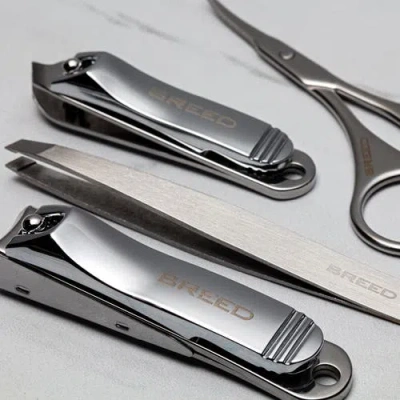 Breed Turbo 4 Piece Surgical Steel Groom Kit In Multi