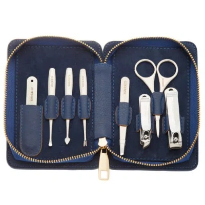 Breed Katana 8 Piece Surgical Steel Groom Kit In Blue