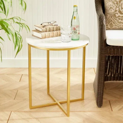 Napa Home & Garden Aveline Table In Gold