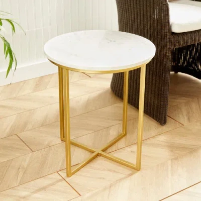 Napa Home & Garden Aveline Table In Gold