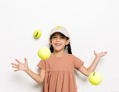 Rey To Z Terry Tennis Baseball Hat In White