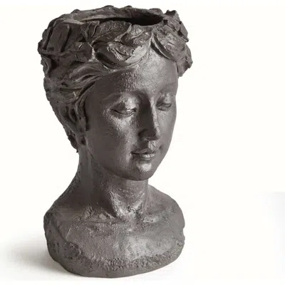 Napa Home & Garden Fibreclay Athena Planter In Gray