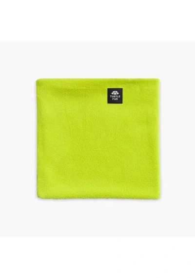 Turtle Fur Youth Double-layer Fleece Neck Warmer In Green