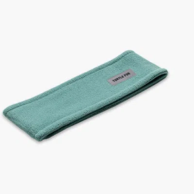 Turtle Fur Double-layer Fleece Headband In Green