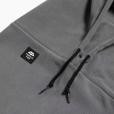 Turtle Fur Kyle Fleece Overhood In Gray