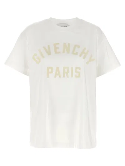 Givenchy White Cotton Oversize T-shirt In White