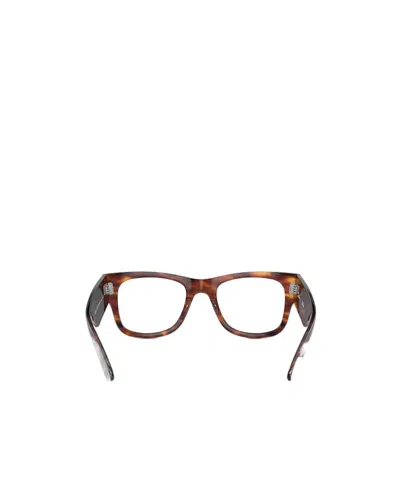 Ray Ban 51mm Square Mega Wayfarer In Brown