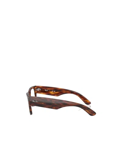 Ray Ban 51mm Square Mega Wayfarer In Brown