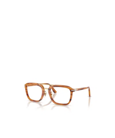 Persol Full-frame Plain Mirror In Brown