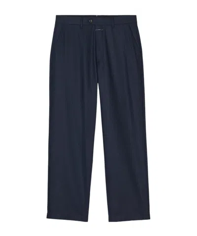 Closed Wool Trousers In Blue