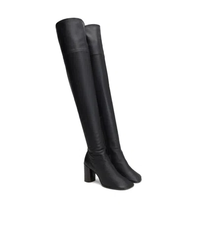 Lemaire Block-heel Boots In Black