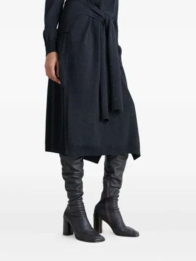 Lemaire Block-heel Boots In Black