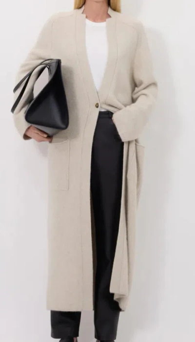 Loulou Studio Smet Yak-blend Long Cardigan In Neutral