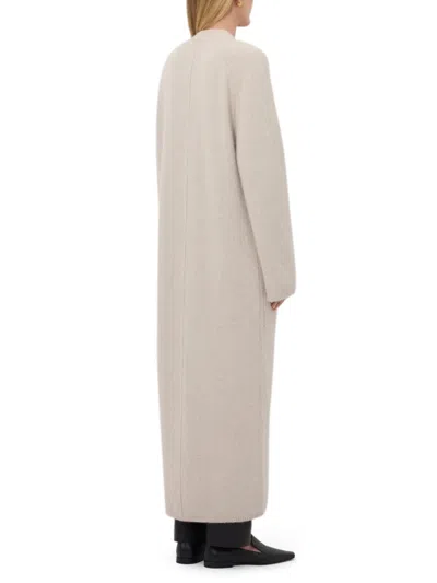 Loulou Studio Smet Yak-blend Long Cardigan In Neutral