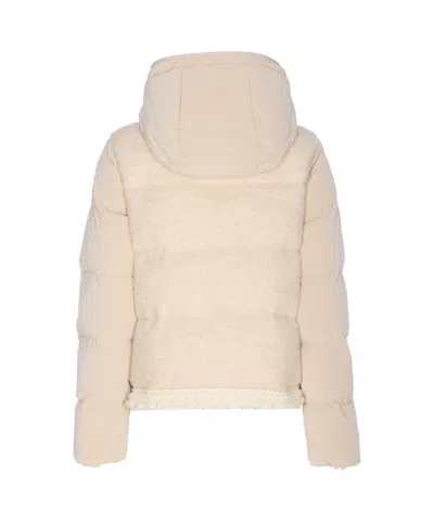 Moncler Long Sleeve Jacket In Nude