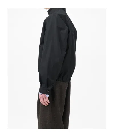 Our Legacy Twill Bomber Jacket In Black