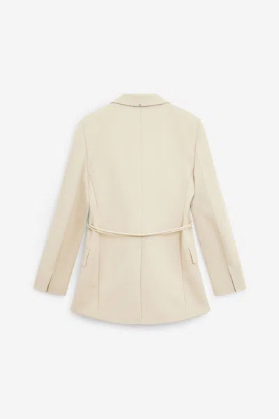 Sportmax Outerwear In Neutral