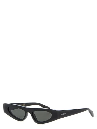 Gucci Women Cat Eye Sunglasses In Black