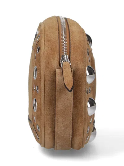 Valentino Stylish Shoulder Bag Adjustable Strap In Neutral