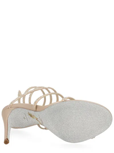 René Caovilla Sandalo Cleo In Neutral