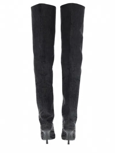 Diesel Women Venus High Boots In Black