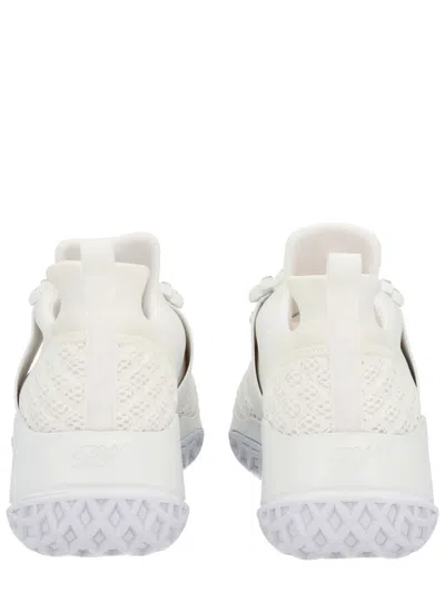 Roger Vivier Vivrun Sneaker In White