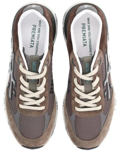 Premiata "moerun" Sneaker In Brown