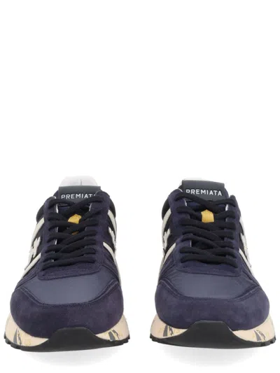 Premiata Lander Sneakers In Blue