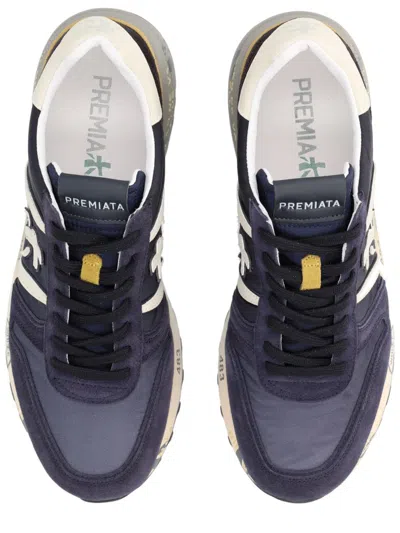Premiata Lander Sneakers In Blue