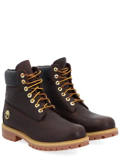 Timberland Waterproof Lace-up Boot In Brown