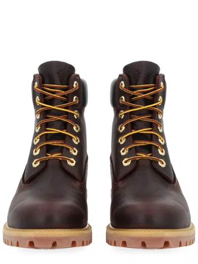 Timberland Waterproof Lace-up Boot In Brown