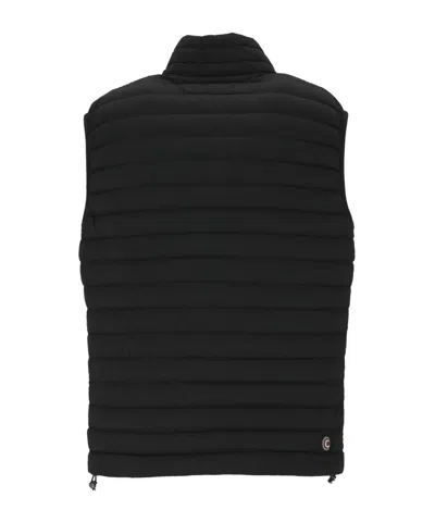 Colmar Quilted Sleeveless Vest In Black