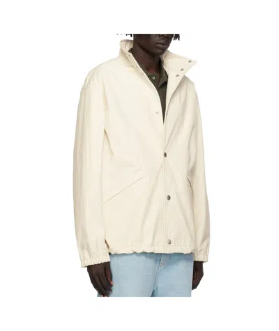 Bally Beige Blouson Jacket In Neutral