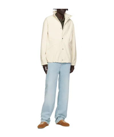 Bally Beige Blouson Jacket In Neutral