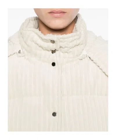 Antonelli Hooded Long-sleeve Casual Jacket In Neutral