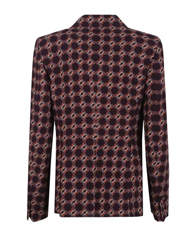 Dries Van Noten Lapel Jacket In Multi