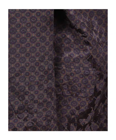 Dries Van Noten Lapel Jacket In Black