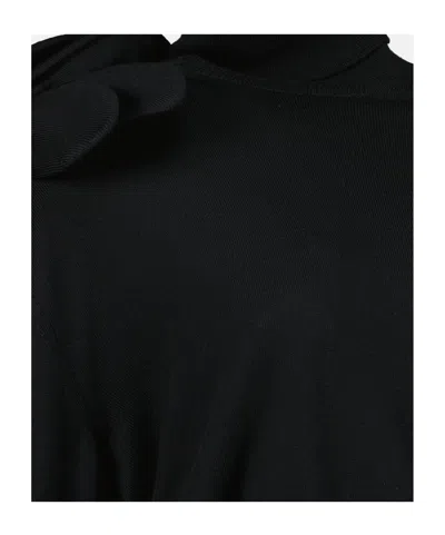 Moschino Turtleneck Sweater In Black